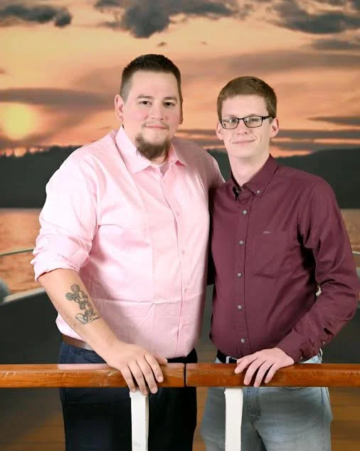 Jay and Cody, founders of Wick & Willow Apothecary